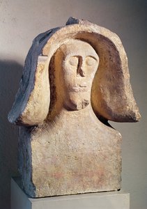 Busto de um guerreiro